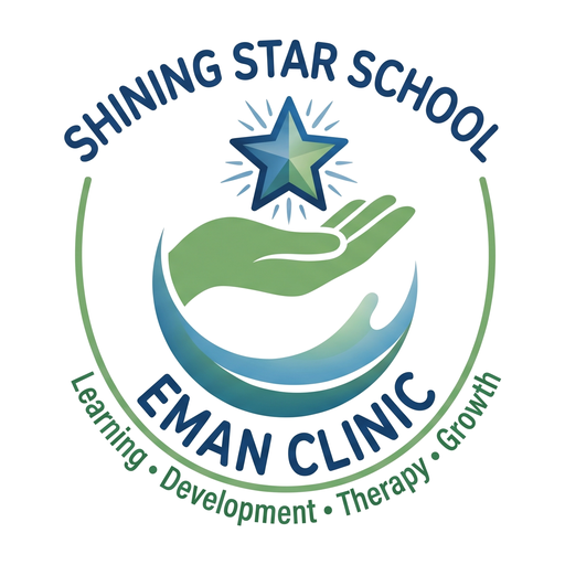 Shining Star School & Eman Clinic Logo